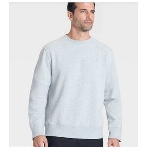 Men's Active Comfort Fleece Crewneck Sweatshirt - All In Motion Heather Gray Xxl